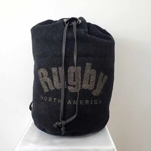Rugby North America Leather Bucket Bag